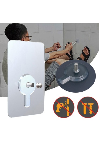 10MM Tarzı 2 Adet Ağır Hizmet Tipi Hiçbir Matkap Vida Stick-On Punch Tırnak Vidası Güçlü Yapıştırıcı Hiçbir Iz Banyo Mutfak Çivisiz Duvar Kanca Vida Çubukları (Yurt Dışından) fırsatları