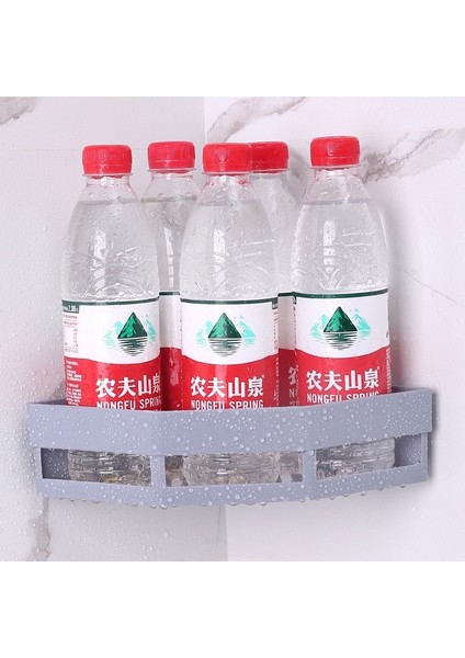 A-Beyaz Tarzı Üçgen Banyo Raf Organizatör Şampuan Jel Depolama Sepeti Duvara Monte Köşe Duş Raf Tutucu Mutfak Aksesuarları (Yurt Dışından) indirimleri