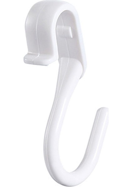 Beyaz Stil Çiçek Perde Kancaları Plastik Banyo Örtüsü Glide Döngü Perde Askısı Klip Banyo Duş Dolap Çubuk UD88 (Yurt Dışından)