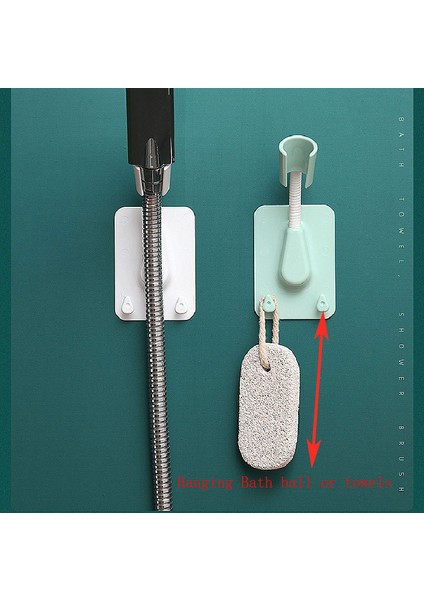 Beyaz Stil 360 Ayarlanabilir Duş Başlığı Tutucu Duvara Montaj 2 Kanca Standı Evrensel Abs Banyo Aksesuarları Braketi Depolama Rafı (Yurt Dışından) modelleri