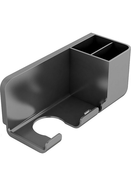 Gri1 Stili Saç Kurutma Makinesi Beşiği Duvara Monte Saç Kurutma Makinesi Tutucu Düzleştirici Standı Saklama Kutusu Saç Kurutma Makinesi Organizatör Raf Banyo Aksesuarları (Yurt Dışından)