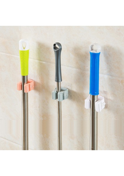 Gri Tarzı Paspas Raf Banyo Aksesuarları Duvara Monte Raf Organizatör Kanca Süpürge Tutucu Askı Arkasında Doorson Duvarlar Mutfak Depolama Aracı (Yurt Dışından) fiyatları