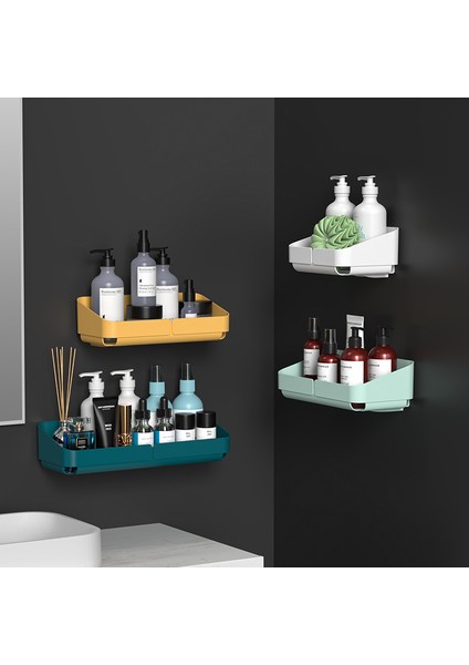E Tarzı Sondaj Olmadan Kozmetik Banyo Için Depolama Raf Raf Duvar Baharat Organizatör (Yurt Dışından) fiyatları
