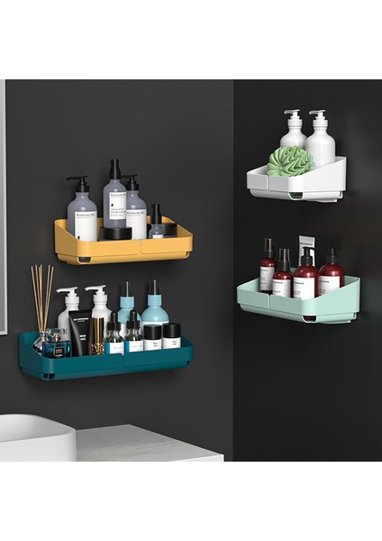E Tarzı Sondaj Olmadan Kozmetik Banyo Için Depolama Raf Raf Duvar Baharat Organizatör (Yurt Dışından) indirimleri