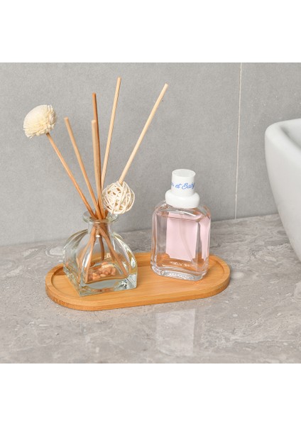 Bir Stil Ahşap Sabunluk Tepsisi Vanity Tezgah Şişeleri Organizatör Tutucu Yuvarlak Kare Mumlar Takı Depolama Tepsisi Banyo Için (Yurt Dışından) fırsatları