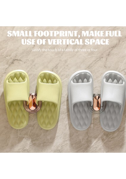 Gri Tarzı Duvara Monte Terlik Rafı Çok Amaçlı Terlik Depolama Rafı Banyo Depolama Aracı Hiçbir Delme Banyo Rafları (Yurt Dışından) fiyatları