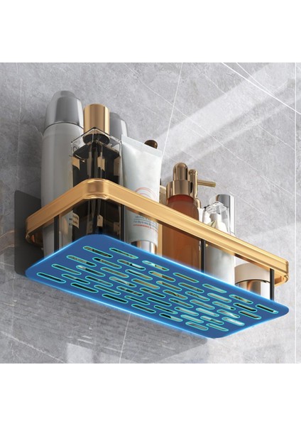 B Tarzı Banyo Rafı Yumruksuz Güçlü Yük Taşıyan Vantuz Su Geçirmez Oymak Dikdörtgen Üçgen Depolama Rafı Ev Gereçleri (Yurt Dışından) fırsatları