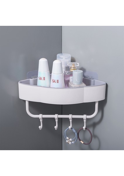 Bir Stil Ücretsiz Yumruk Duvar Köşe Banyo Rafları Raf Kanca Banyo Aksesuarları Şampuan Duş Rafı Tutucu Depolama Raf Organizatör (Yurt Dışından) fiyatları