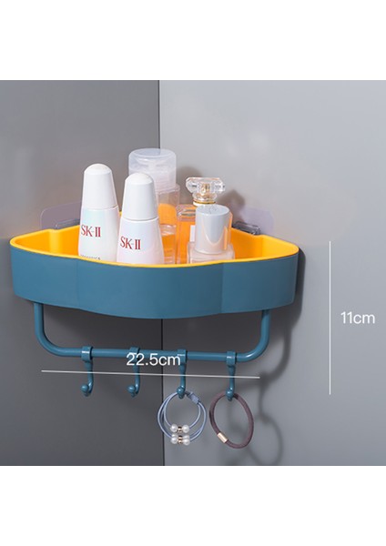 Bir Stil Ücretsiz Yumruk Duvar Köşe Banyo Rafları Raf Kanca Banyo Aksesuarları Şampuan Duş Rafı Tutucu Depolama Raf Organizatör (Yurt Dışından) modelleri