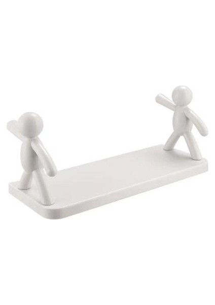 Gri Tarzı Yüzen Raflar Banyo Duvara Monte Raf, Kötü Duvar Asılı Raf Delme-Ücretsiz Insansı Depolama Rafı Banyo Depolama (Yurt Dışından)