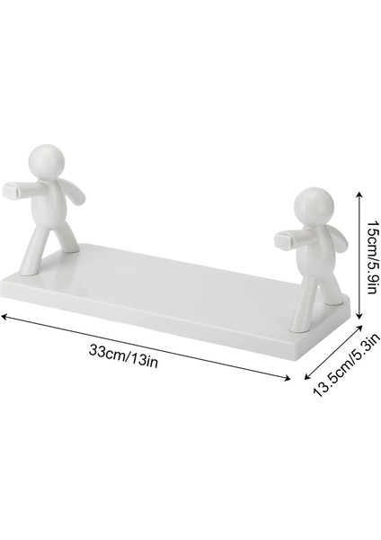 Gri Tarzı Yüzen Raflar Banyo Duvara Monte Raf, Kötü Duvar Asılı Raf Delme-Ücretsiz Insansı Depolama Rafı Banyo Depolama (Yurt Dışından) fırsatları
