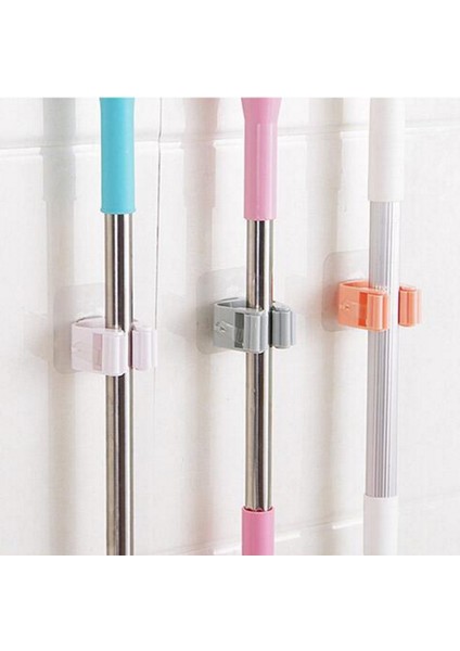 Bu Tarzı Banyo Duvara Monte Paspas Depolama Tutucu Süpürge Askı Depolama Raf Organizatör Klipleri Sıkma Dikişsiz Paspas Kancası (Yurt Dışından) indirimleri