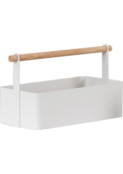 Beyaz Stil Makyaj Kreş Masası Için Depolama Tutucu Ev Banyo Mutfak, Caddy Ev Depolama Kolu Organizatör, Çelik + Ahşap (Yurt Dışından) modelleri