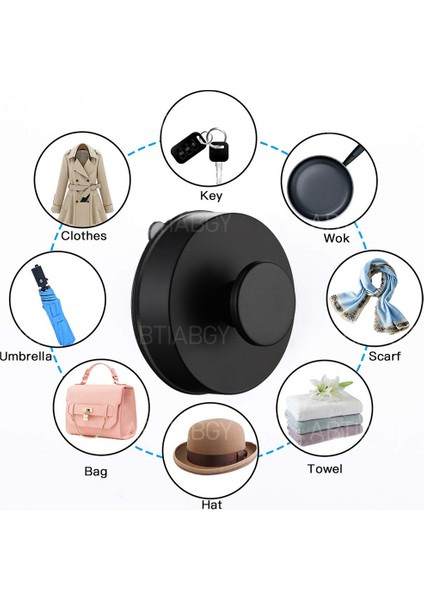 Beyaz Stil 1 Bilgisayar Adet Güçlü Vakum Vantuzlu Kancalar Yumruk Içermeyen Bornoz Askısı Yeniden Kullanılabilir Havlu Tutucu Mutfak Banyo Ev Aksesuarları (Yurt Dışından) indirimleri