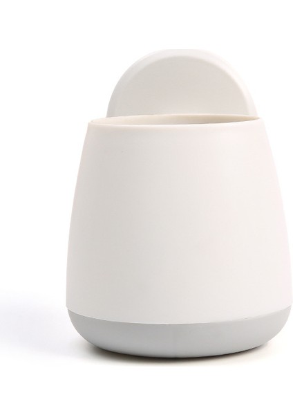 Beyaz Stil Diş Fırçası Tutucu Banyo Aksesuarları Çubuklarını Sofra Depolama Raf Organizatör Duvar Kendinden Yapışkanlı Depolama Drenaj Rafı (Yurt Dışından)