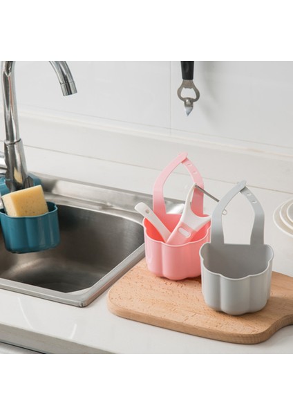 Gri Tarzı Sıcak Lavabo Köşe Tahliye Kese Su Musluğu Asılı Sünger Tutucu Ayarlanabilir Halter Mutfak Drenajları Banyo Için Döner Montaj (Yurt Dışından) modelleri