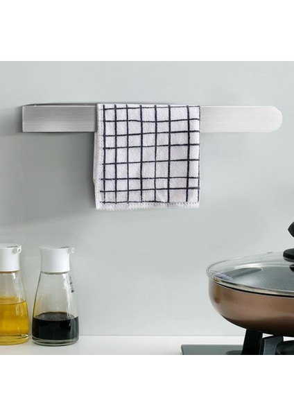 Gümüş Tarzı Havlu Tutucu Banyo Aksesuarları Banyo Havlu Askısı Güçlü Vantuz Sondaj Gerektirmez Paslanmaz Kalınlaşmış Büyük Yük Olabilir (Yurt Dışından) indirimleri