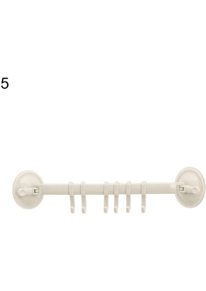 Beyaz Stil Çok Fonksiyonlu Güçlü Vantuz Havlu Askısı Mutfak Banyo Depolama Raf Tutucu Malzemeleri Aksesuarları Ürünleri (Yurt Dışından)