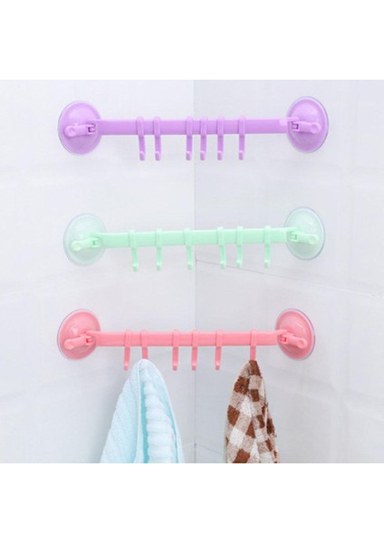 Beyaz Stil Çok Fonksiyonlu Güçlü Vantuz Havlu Askısı Mutfak Banyo Depolama Raf Tutucu Malzemeleri Aksesuarları Ürünleri (Yurt Dışından) fırsatları