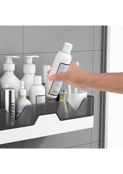Bir Stil Banyo Rafı Wc Şampuan Tutucu Duş Rafları Banyo Aksesuarları Kozmetik Raf Duvara Montaj Mutfak Depolama Sepeti Ev Düzenleyici (Yurt Dışından) indirimleri