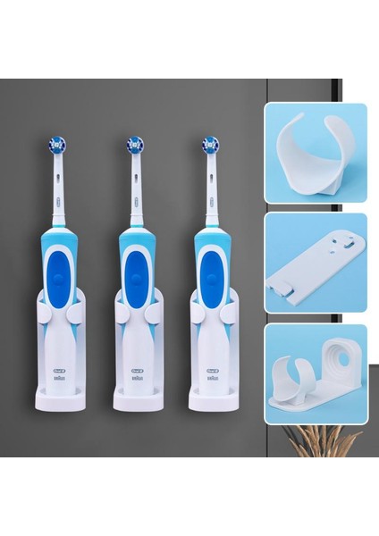 A04 Stili 1 Parça Traceless Diş Fırçası Tutucu Banyo Duvara Monte Elektrikli Diş Fırçası Tutucular Yetişkinler Diş Fırçası Standı Askı Banyo Aksesuarları (Yurt Dışından) fırsatları