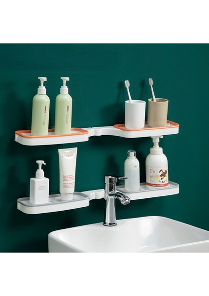 Blackwings Stili Katlanabilir Köşe Depolama Rafları Punchless Duvara Monte Banyo Tuvalet Lavabo Döner Raf Drenaj Tutucu Matkap Ücretsiz Raf (Yurt Dışından) fiyatları