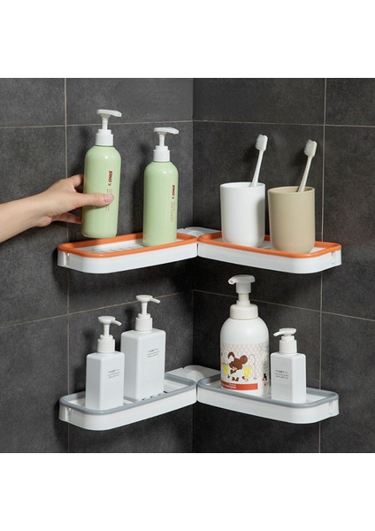 Blackwings Stili Katlanabilir Köşe Depolama Rafları Punchless Duvara Monte Banyo Tuvalet Lavabo Döner Raf Drenaj Tutucu Matkap Ücretsiz Raf (Yurt Dışından) modelleri