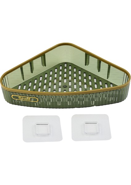 D Tarzı Tuvalet Duş Depolama Tutucu Banyo Raf Direği Raflar Şampuan Tepsisi Standı Hiçbir Sondaj Duvara Monte Üçgen Raf Raf (Yurt Dışından)