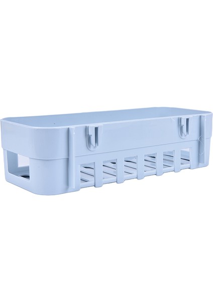 18X15X8CM Tarzı Banyo Köşe Duş Rafı Tuvalet Yapışkanlı Şampuan Jeli Depolama Sepeti Duvar Asılı Banyo Rafı Başucu Çeşitli Eşyalar Saklama Kutusu (Yurt Dışından)