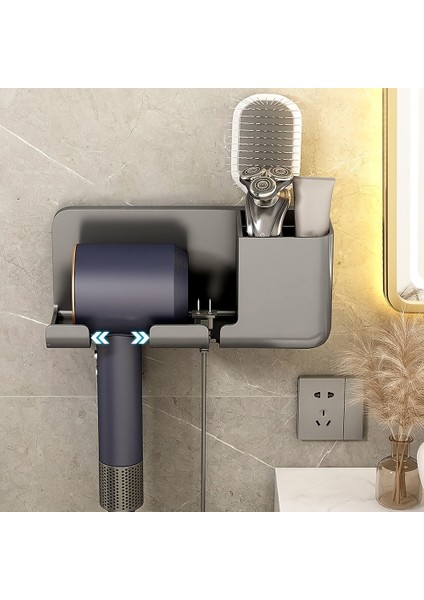 Beyaz Stil Saç Kurutma Makinesi Tutucu, Fön Makinesi Tutucu Duvara Monte, Yerden Tasarruf Edin ve Kurulumu Kolay, Yatak Odası ve Banyo Saç Alet Düzenleyici (Yurt Dışından) fiyatları
