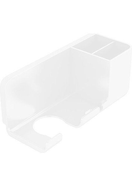 Beyaz Stil 22X9.5X8.8CM Saç Kurutma Makinesi Tutucu Banyo Depolama Tutucu Duvara Monte Raf Punch-Ücretsiz Tuvalet Raf Banyo Aksesuarları Saç Fırçası Depolama Braketi (Yurt Dışından)