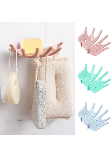 Yeşil Stil Banyo Duş Sabun Kutusu Emme Asılı Tutucu Kanca Sabun Plaka Tepsi Bulaşık Damlalıklı Raf Banyo Mutfak Düzenleyici (Yurt Dışından) fiyatları