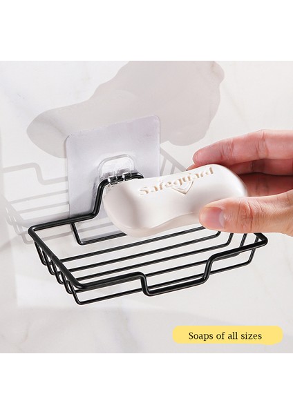 Bir Stil Duvara Monte Sabunluk Kutusu Banyo Duş Sabunu Tutucu Sünger Depolama Plaka Tepsisi Banyo Malzemeleri Banyo Gadge (Yurt Dışından) fiyatları
