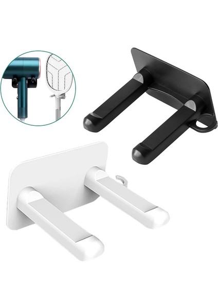 Beyaz Stil 1 Adet Çok Fonksiyonlu Braket Duvara Monte Saç Kurutma Makinesi Depolama Rafı Dyson Telefon Tutucu Organizatör Banyo Depolama Havlu Kancası (Yurt Dışından) fiyatları