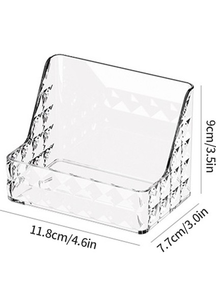 0211-1 Tarzı Lüks Makyaj Organizatör Kutusu Temizle Kozmetik Saklama Kutusu Masaüstü Dresser Organizatör Banyo Duvar Rafları Organizadoe De Maquillaje (Yurt Dışından)