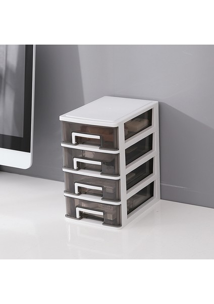 Bronz Tarzı Ev Çekmece Organizatörleri Toz Geçirmez Masa Kırtasiye Malzemesi Saklama Kutusu Kadın Makyaj Organizatör Mutfak Banyo Aksesuarları (Yurt Dışından) modelleri