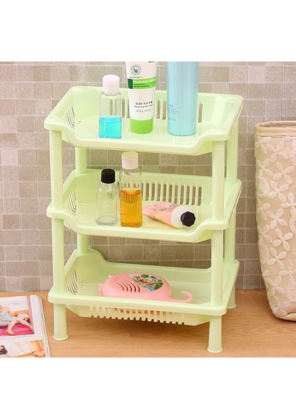 3katman-Kahverengi Tarzı Banyo Rafı Organizatör Köşe Raf Caddy Banyo Plastik Köşe Raf Duş Depolama Şampuan Tutucu Mutfak Depolama Rafı (Yurt Dışından)