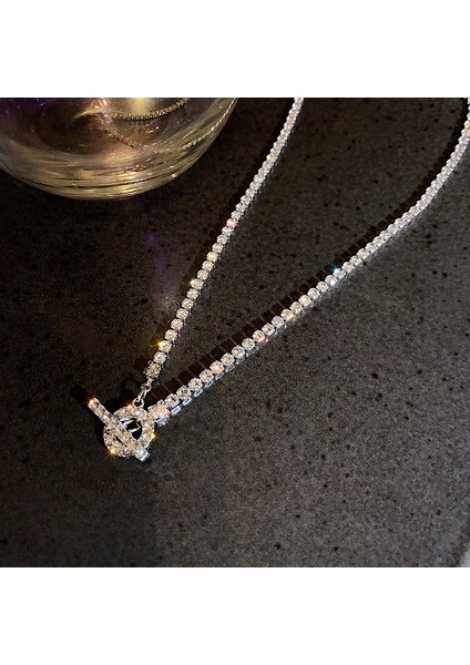 Ch-13 Moda Lüks Kolye Kadınlar Için Basit Bling Klavikula Zinciri Vintage Zarif Düğün Plaj Kişilik Takı Aksesuarları (Yurt Dışından) modelleri