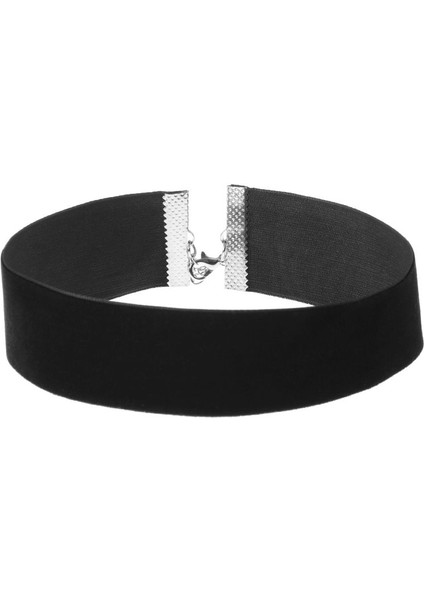 4cm Goth Siyah Kadife Gerdanlık Kolye Gotik Tarzı Halat Kadın Boyun Decoratioocker Takı Kız Kpop Için Boyunluk Üzerinde (Yurt Dışından)