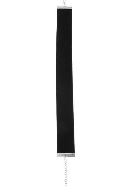 4cm Goth Siyah Kadife Gerdanlık Kolye Gotik Tarzı Halat Kadın Boyun Decoratioocker Takı Kız Kpop Için Boyunluk Üzerinde (Yurt Dışından)