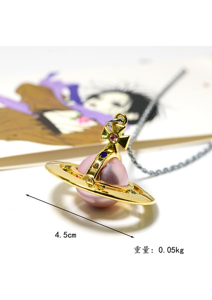 1 Adet Tarzı F 8 Çeşit Karikatür Oosaki Komatsu Nana Okazakaturn Gezegen Kristal Kalp Metal Kolye Alaşım Kolye Cosplay Kostüm Gif (Yurt Dışından)