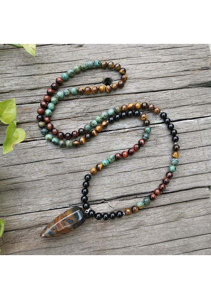 Altın Rengi 8mm Doğal Taş Boncuk, Afrika Turkuaz, Kaplan Gözü, Uyanış, Japamala Seti, Manevi Takı, Meditasyon, Ilham Verici, 108 Mala Boncuk (Yurt Dışından) fiyatları