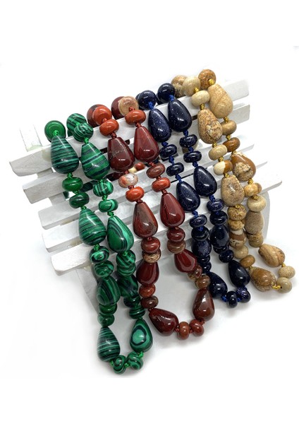 10X14MM Tarzı Malakit Doğal Taş Yarı Değerli Taşlar Damla Boncuk Abaküs Boncuk Bayanlar Kolye Siyah Akik Kolye Yaklaşık 18 Inç (Yurt Dışından) fırsatları