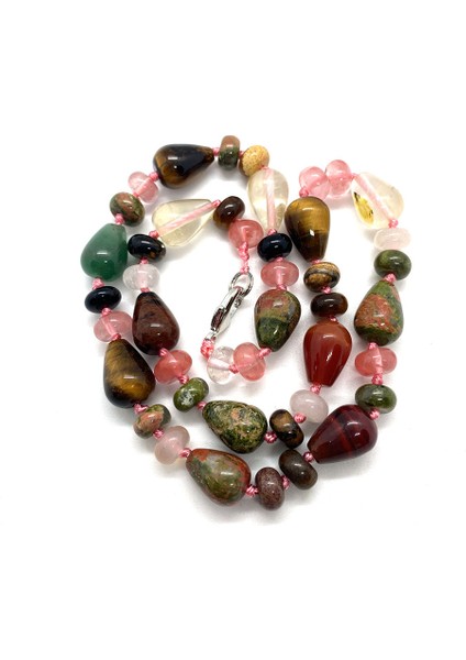 10X14MM Tarzı Malakit Doğal Taş Yarı Değerli Taşlar Damla Boncuk Abaküs Boncuk Bayanlar Kolye Siyah Akik Kolye Yaklaşık 18 Inç (Yurt Dışından) indirimleri