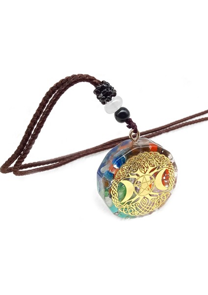 65CM Tarzı No.5 Boyutu Chakela Çakra Eugen Yedi Kolye Çakra Yarı Değerli Meditasyon Renkli Kolye Kehanet Kolye Takı (Yurt Dışından) indirimleri