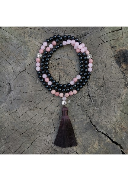 Altın Rengi 8mm Rhodrochrosite, Gül Kuvars Japa Mala Seti, Sıcaklık, Meditasyon Mala, Namaste Yoga Takı, Budist Mala Namaz Boncuk, 108 Mala Boncuk (Yurt Dışından) indirimleri