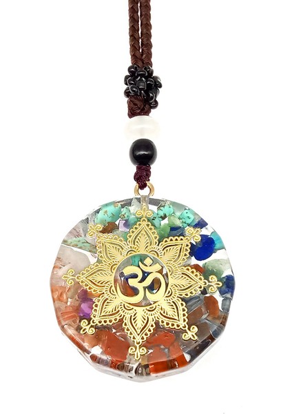 65CM Tarzı B Yedi Çakra Kolye Orgonit Meditasyon Reiki Enerji Kolye Orgon Renkli Doğal Taş 7 Çakra Kolye Kolye Takı (Yurt Dışından)