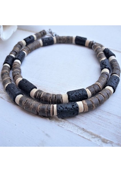 A1 Erkek Boncuklu Kolye Kolye Afrika Kolye Sörfçü Kolye Erkek Kolye (Yurt Dışından) indirimleri