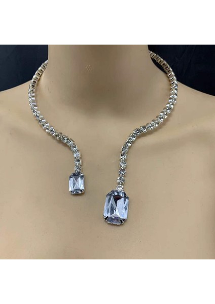 Altın Tarzı Pembe 2022 Lüks Kristal Büyük Kare Kolye Tork Yaka Kolye Kadınlar Için Taklidi Ayarlanabilir Yuvarlak Açık Manşet Gerdanlık Kolye (Yurt Dışından) fiyatları