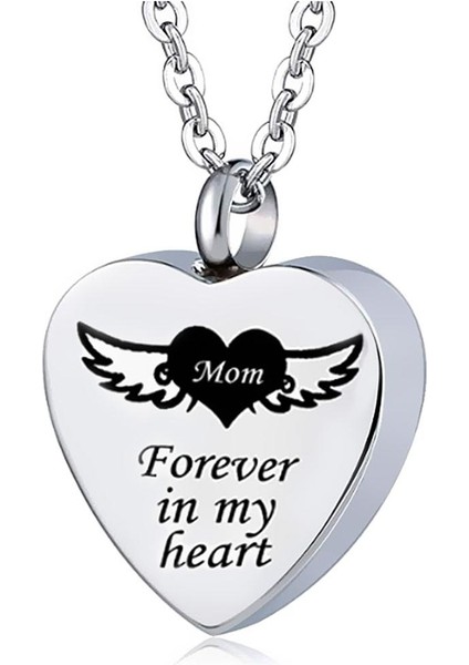 Büyükanne Tarzı No.3 Boyutu Özel Urn Kolye Külleri Için Kalp Kolye Paslanmaz Çelik Hatıra Anıt Kolye Anne, Baba, Kalp Kremasyon Takı (Yurt Dışından) modelleri